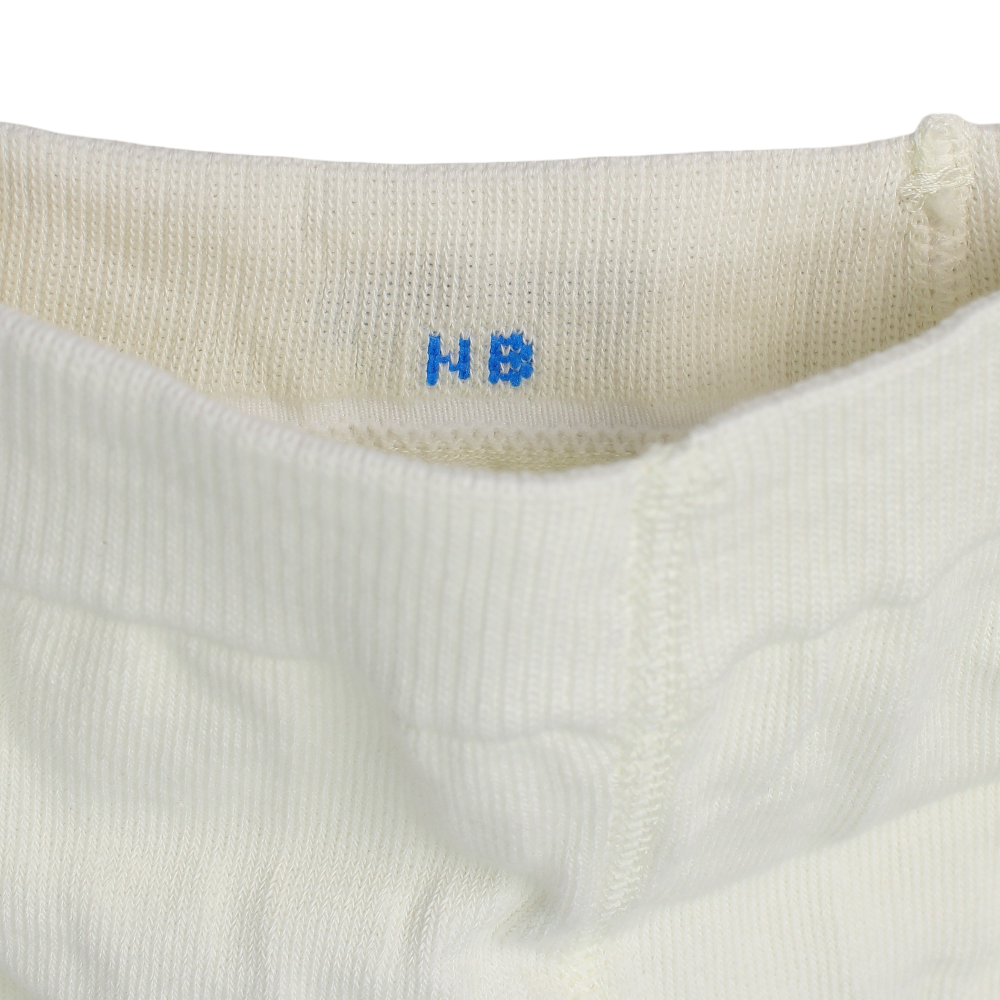 Girls Cotton Tights – Off-White