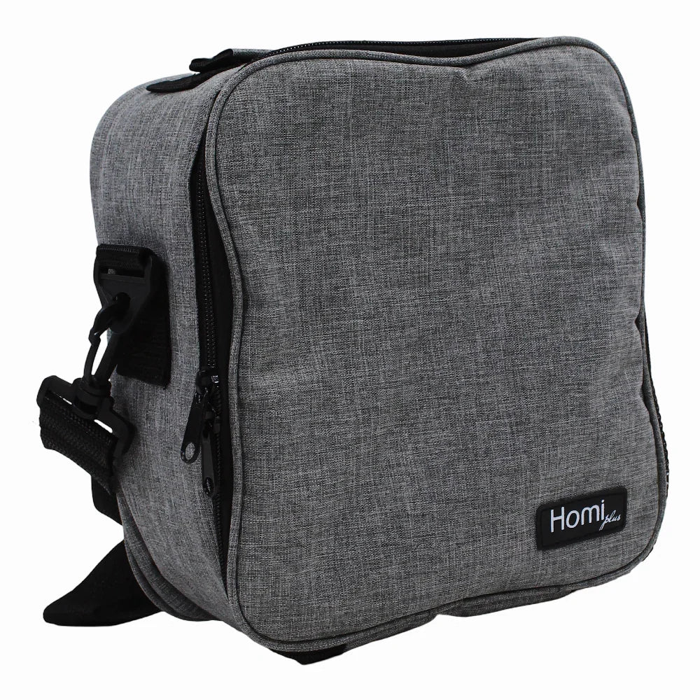 Homi Plus Thermal Bag 5.5L with a Side Mesh Pocket - Grey