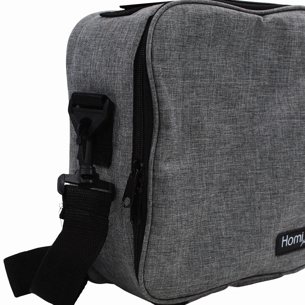 Homi Plus Thermal Bag 5.5L with a Side Mesh Pocket - Grey