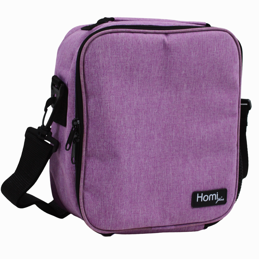 Homi Plus Thermal Bag 5.5L with a Side Mesh Pocket - Purple
