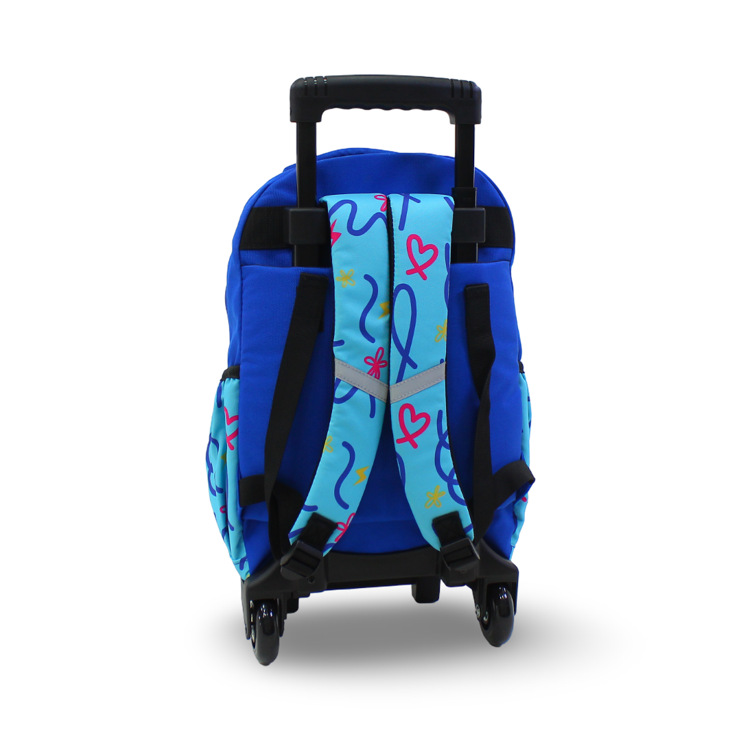 Bready Stitch Trolley Bag – 16 Inches
