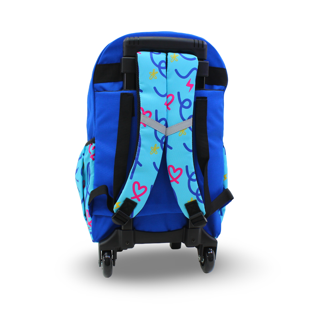 Bready Stitch Trolley Bag – 18 Inches