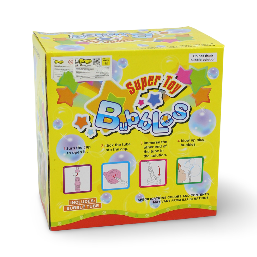 Bingo Super Toy Bubbles Bubble Water