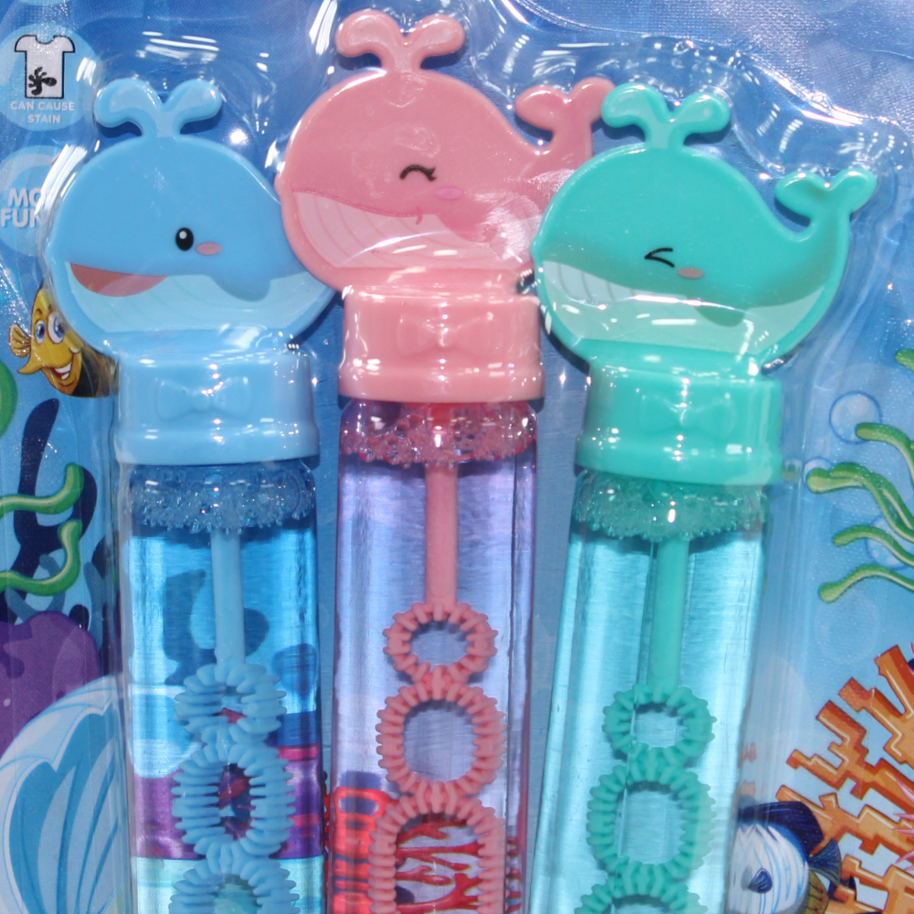 Bingo Bubbles – 3-Piece Whale Bubble Stick Set (35ml)