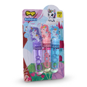 Bingo Bubbles – 3-Piece Unicorn Bubble Stick Set (35ml)