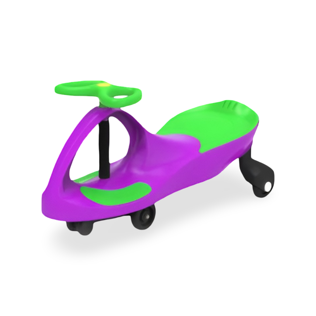 Bingo Swing Car – Green & Purple