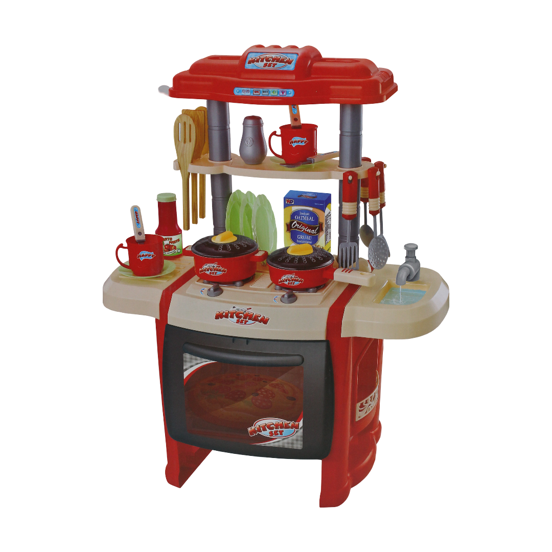 Puzzle Kitchen Little Chef Play Series Toy Set – 24 Pcs - Toys - OKO