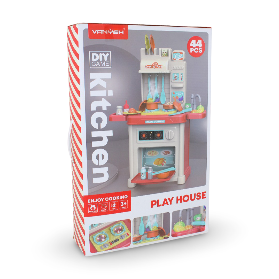 Play House Kitchen Set – 44 Pcs