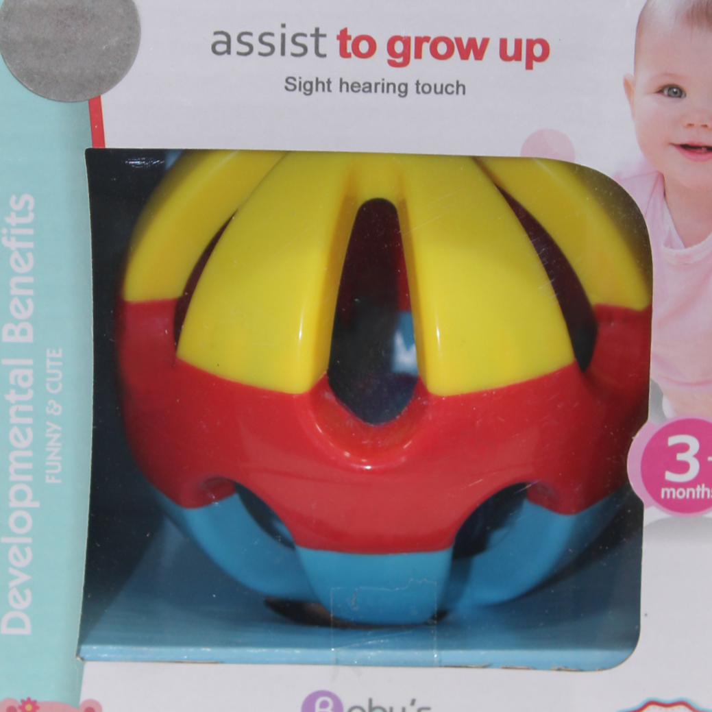 Baby's Partner Funny Baby Toys Rattle Ball