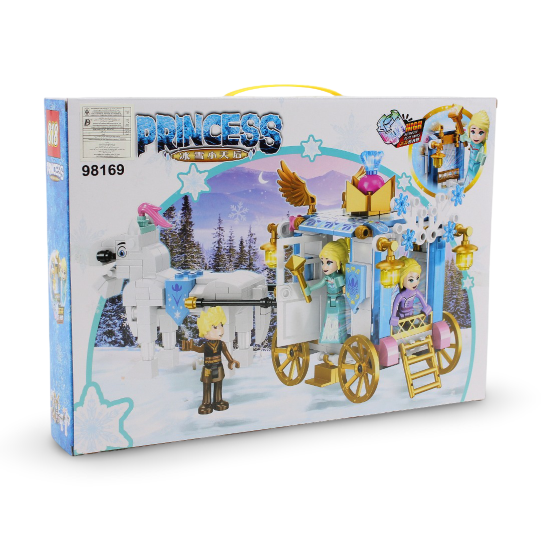 Ice and Snow Princes Building Block Set – 468 Pcs - Toys - OKO