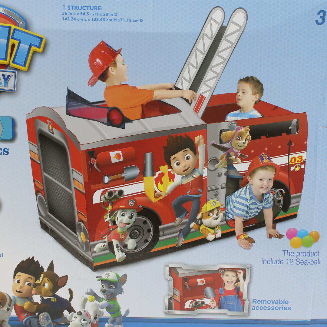 Paw Patrol Marshall Fire Truck Play Tent