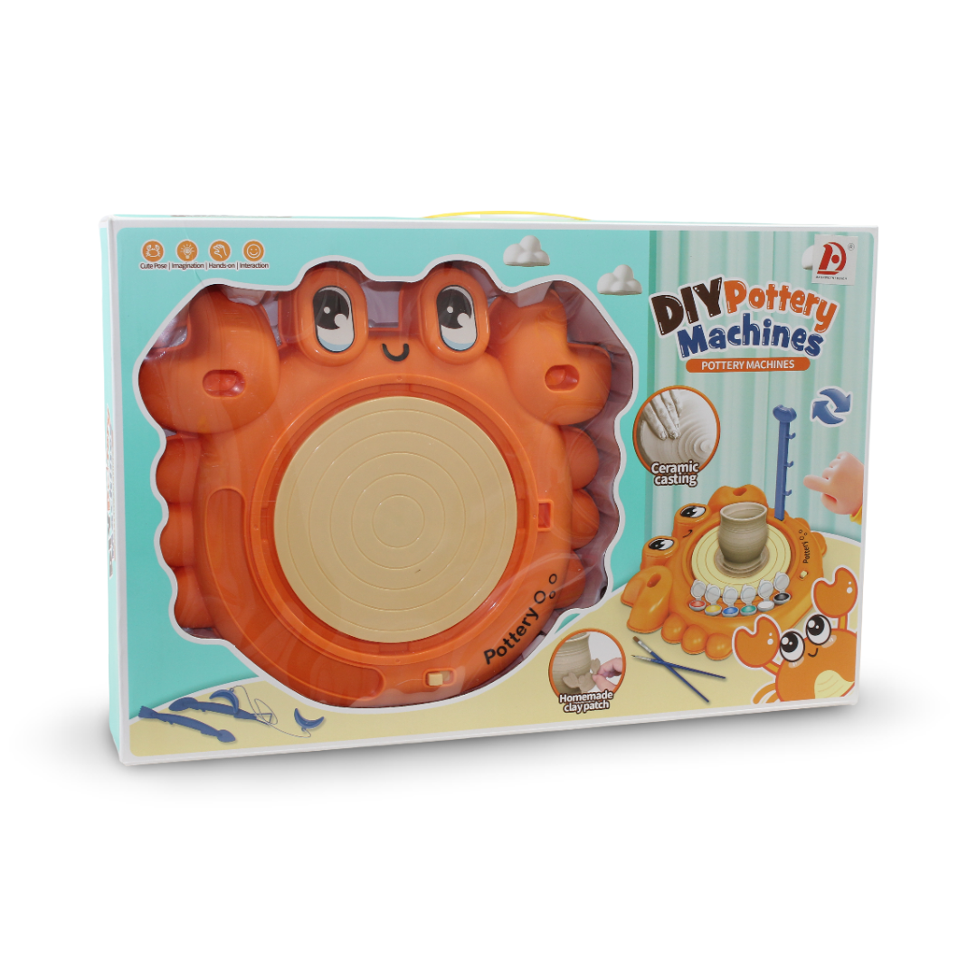 DIY Pottery Wheel Machine for Kids
