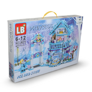 "Ice and Snow Princess" Castle Building Set – 411 Pcs