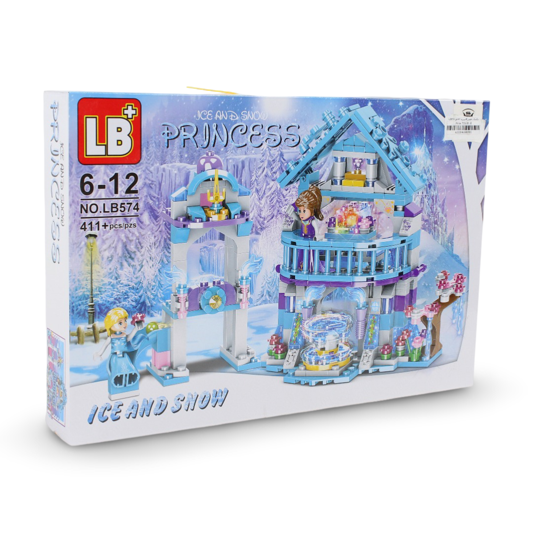 "Ice and Snow Princess" Castle Building Set – 411 Pcs