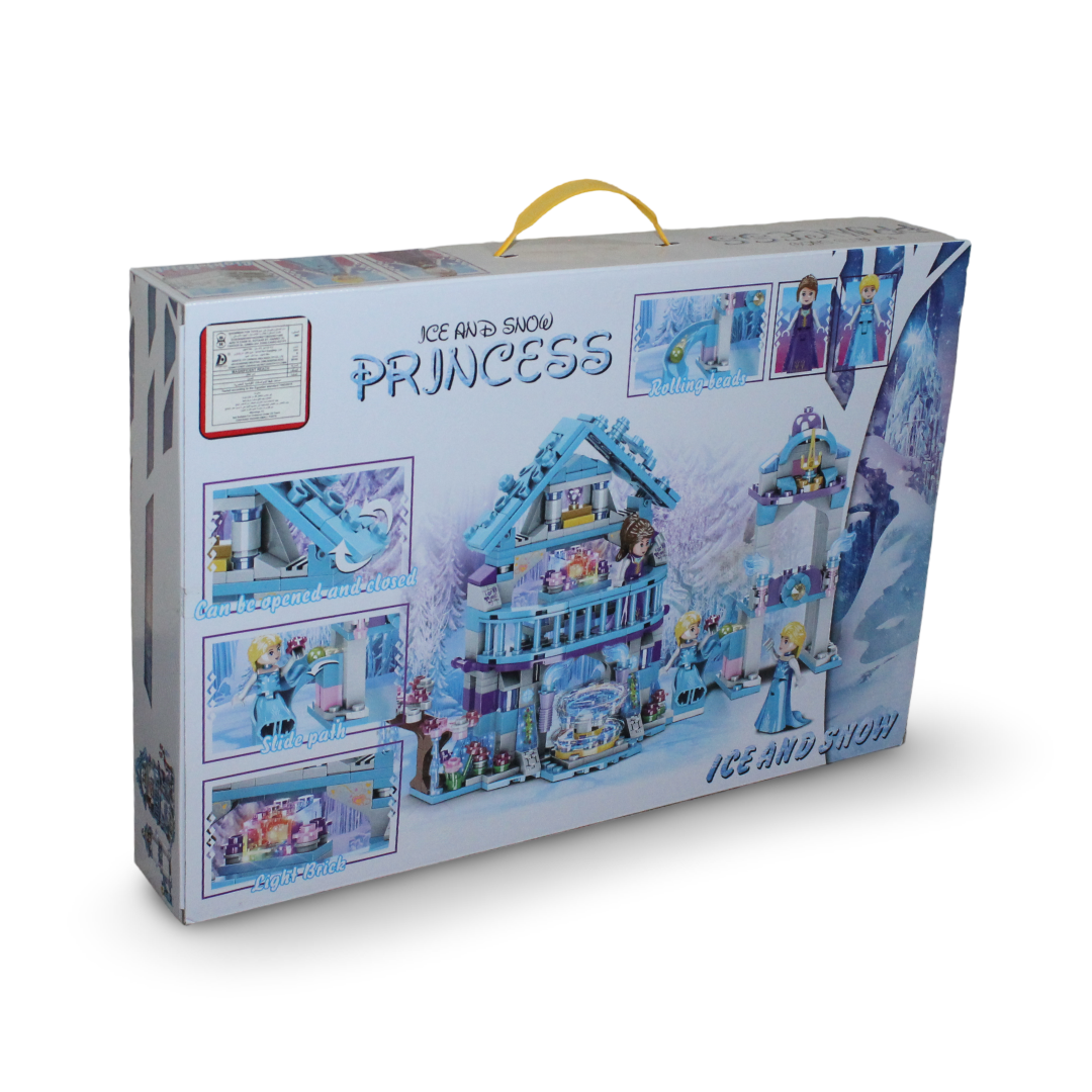 "Ice and Snow Princess" Castle Building Set – 411 Pcs
