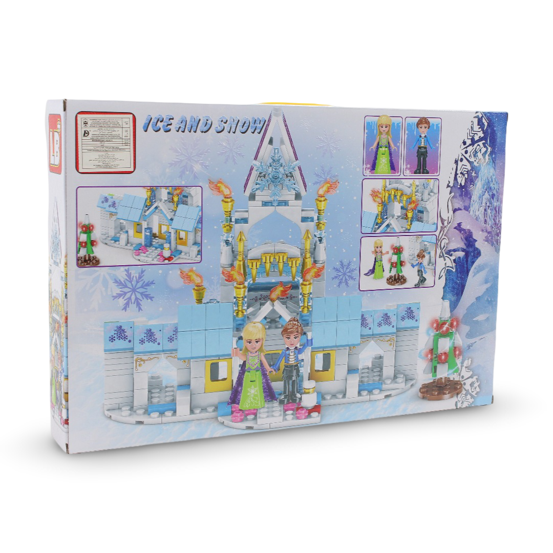 "Ice and Snow Princess" Castle Building Set – 431 Pcs