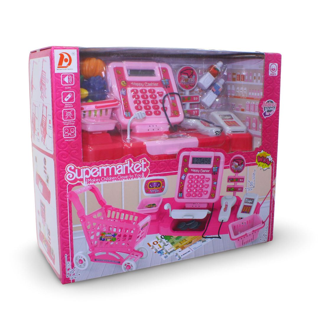 "Happy Cashier" Supermarket Pretend Playset