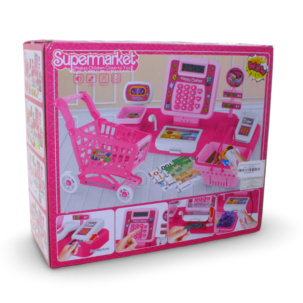 "Happy Cashier" Supermarket Pretend Playset
