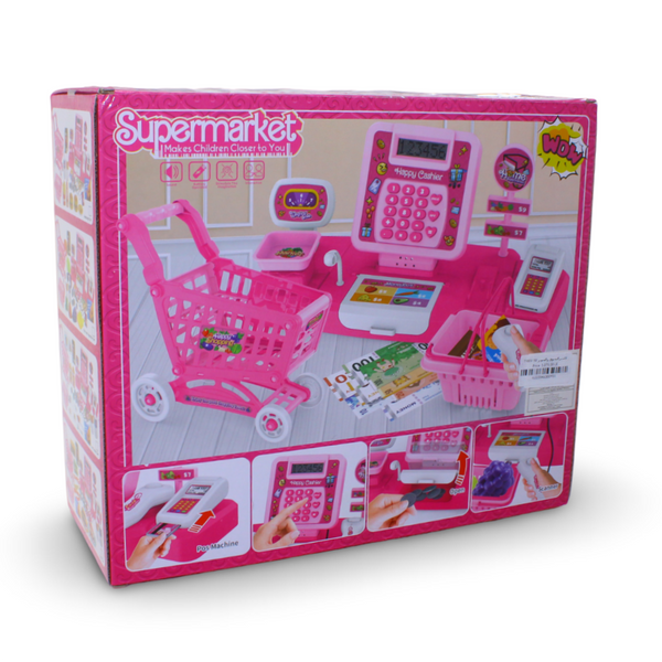 "Happy Cashier" Supermarket Pretend Playset