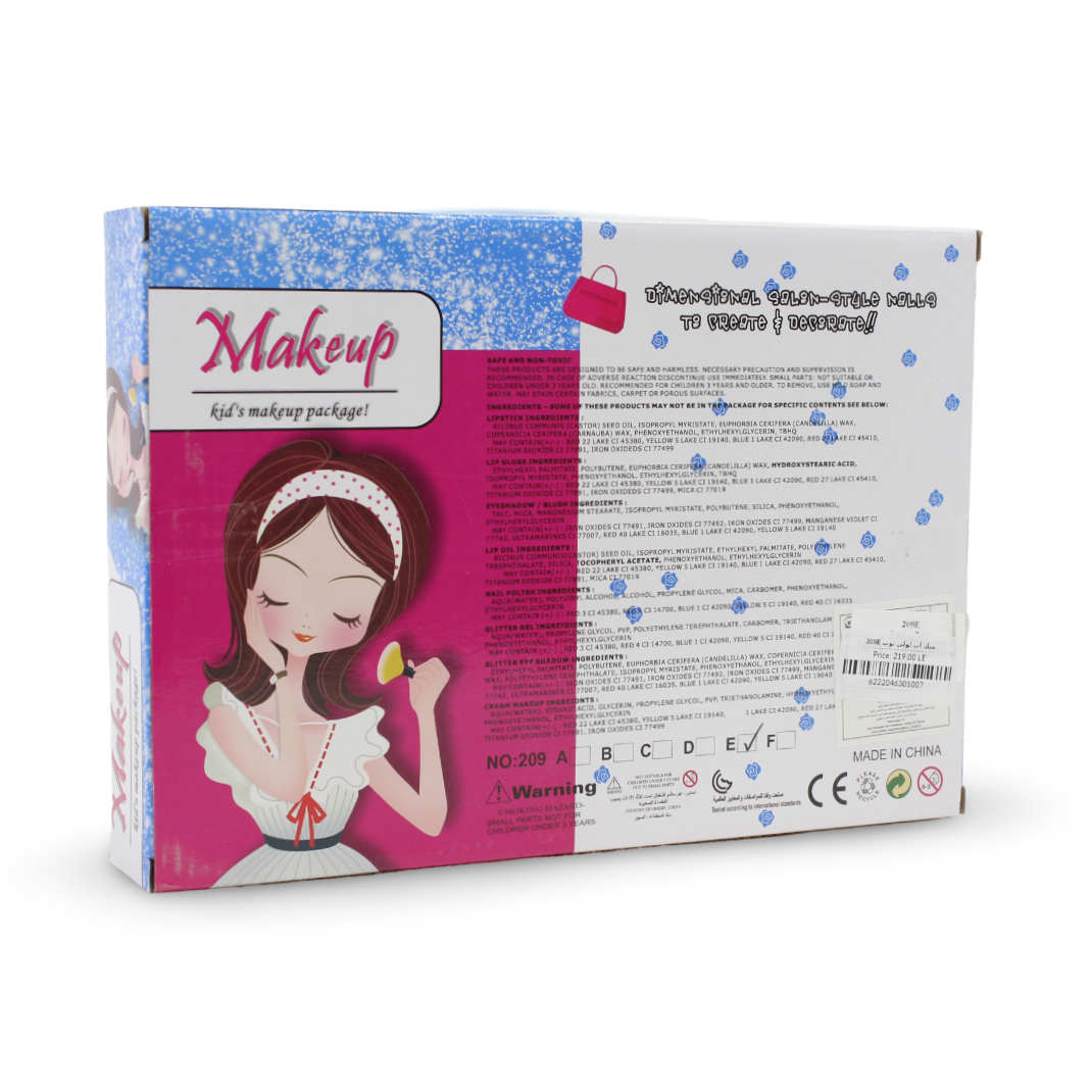 DIY Lollipop-Shaped Kids Makeup Set
