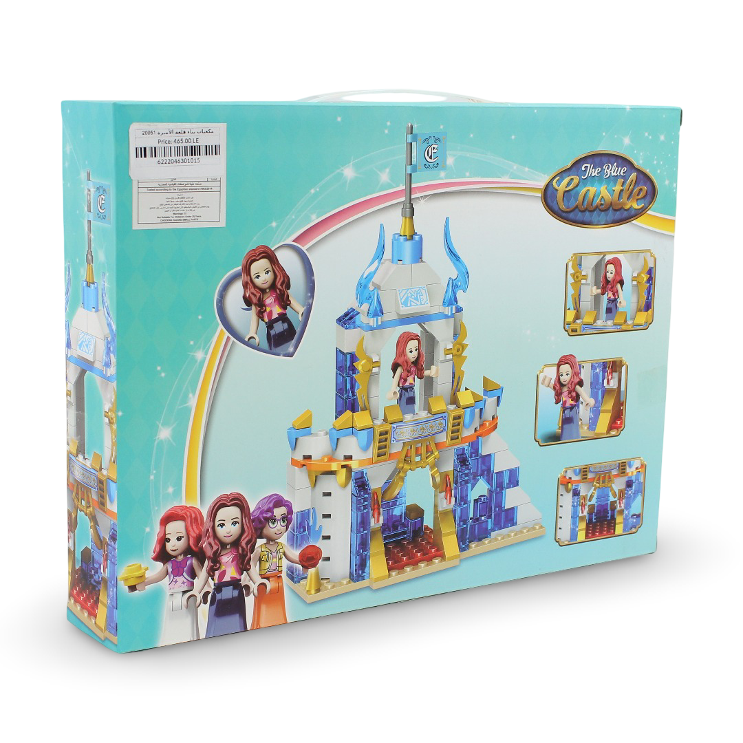"The Blue Castle" Building Block Set – 201 Pcs