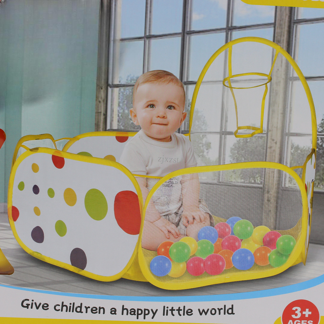 Children's Basketball Pool Toy Set – 40 Balls