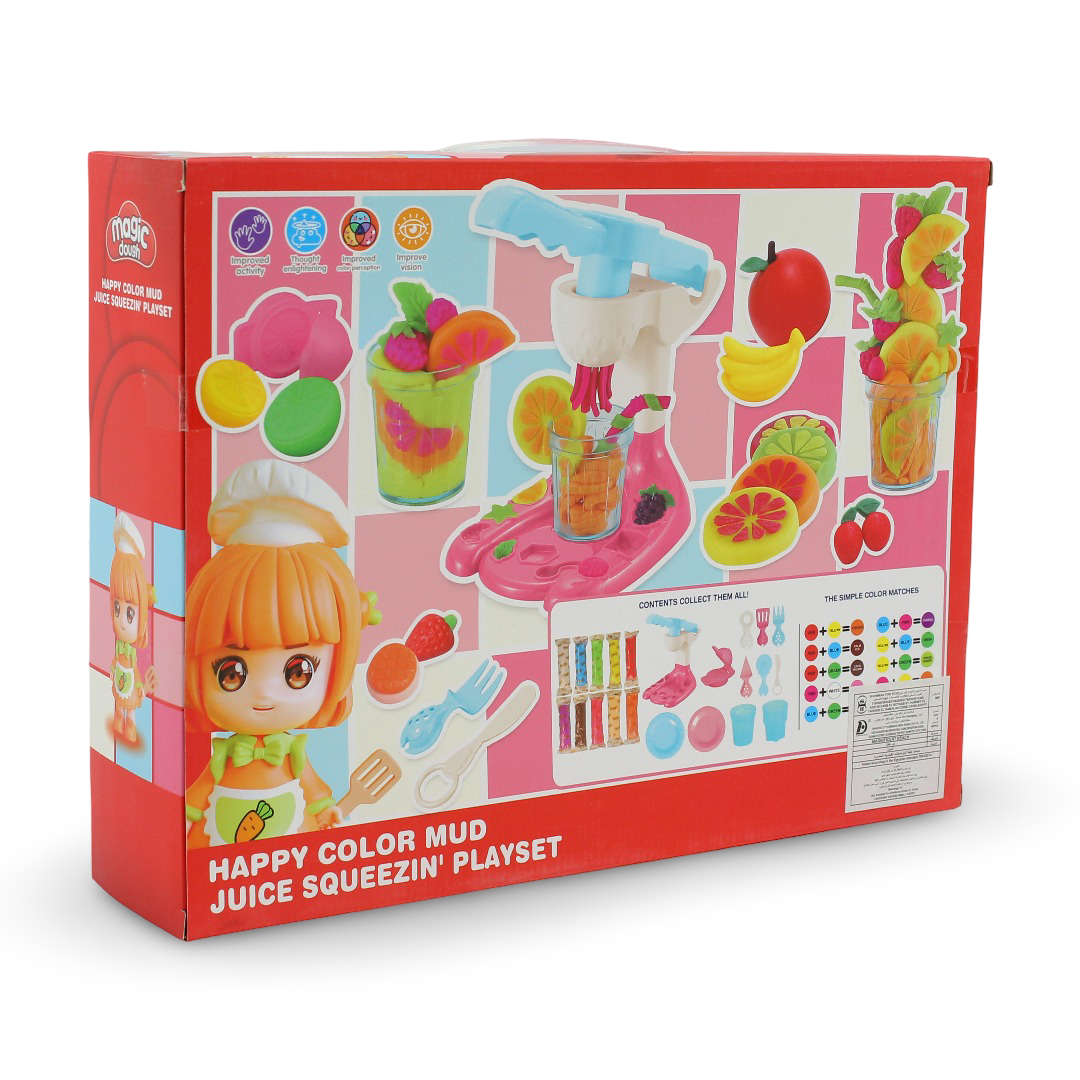 Magic Dough Mud Juice Squeezin Machine Playset