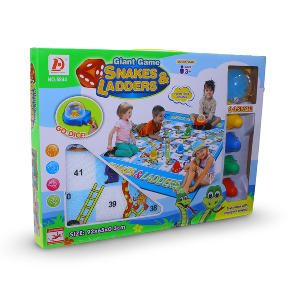 Giant Snakes & Ladders Board Game Set 92*65cm