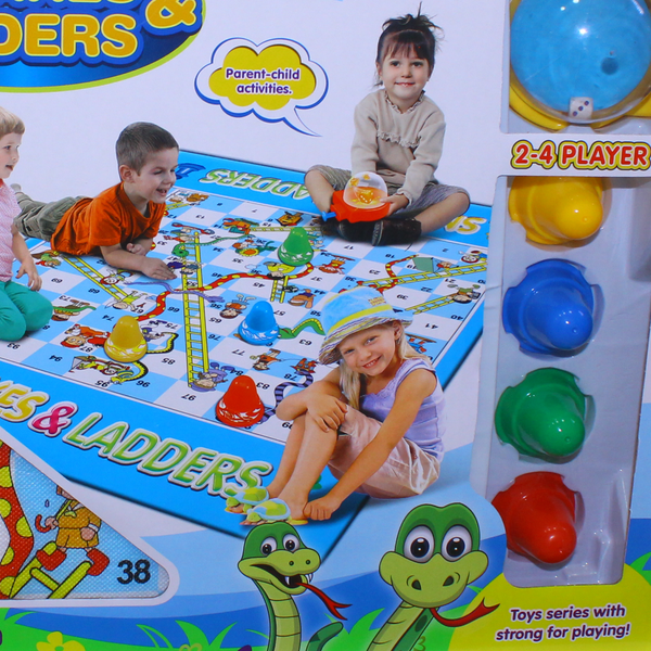 Giant Snakes & Ladders Board Game Set 92*65cm