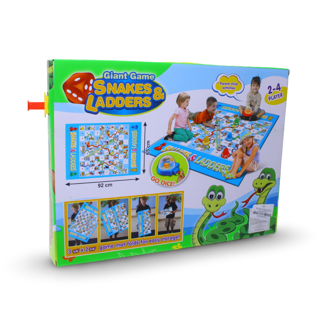 Giant Snakes & Ladders Board Game Set 92*65cm