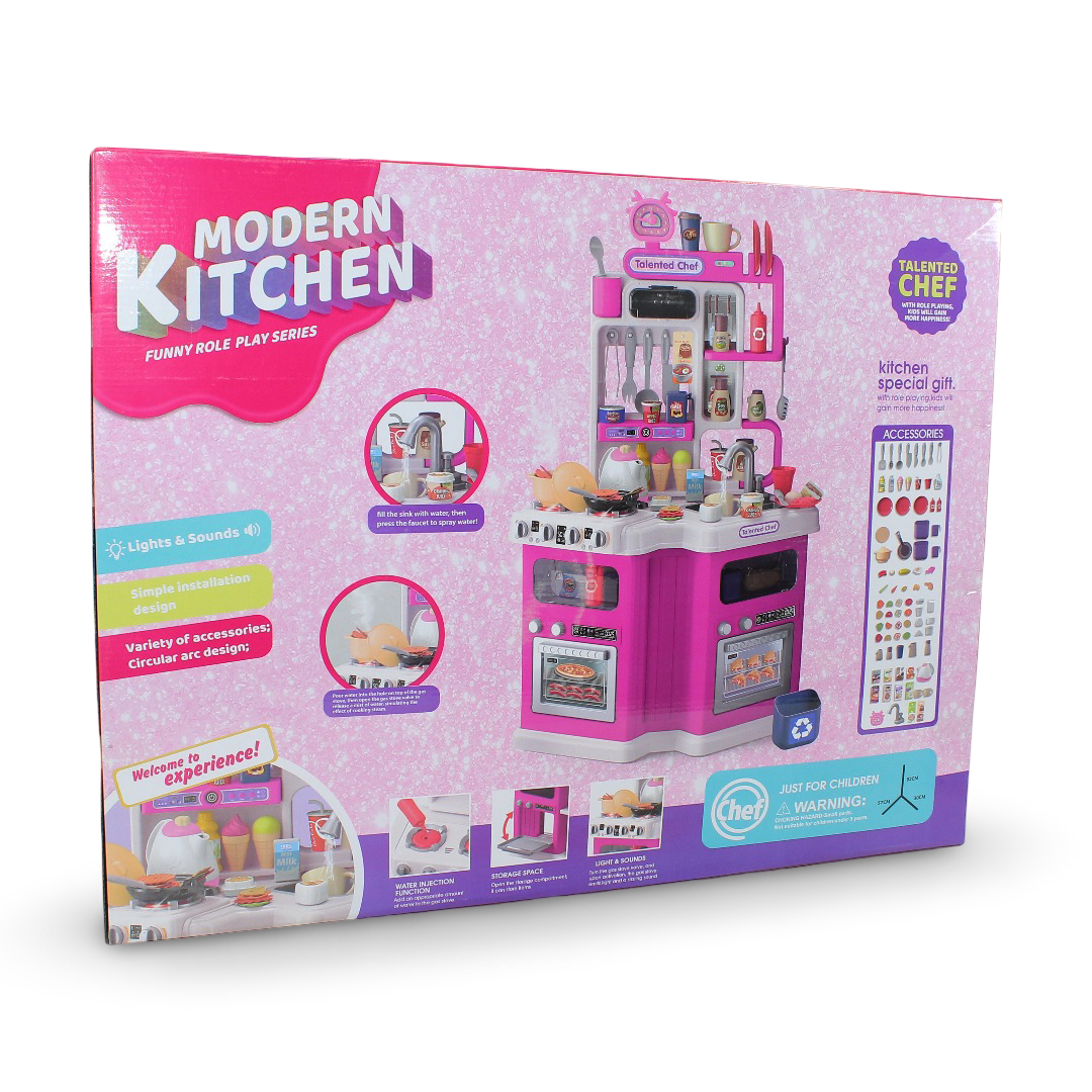 Children's "Modern Kitchen" Set – 113 Pcs