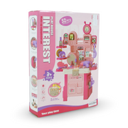 Interest Play House Dresser Makeup Equipment Set – 52 Pcs