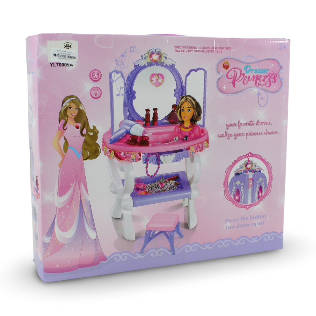 "Princess Dresser" Playset (Light & Sound) - Toys - OKO
