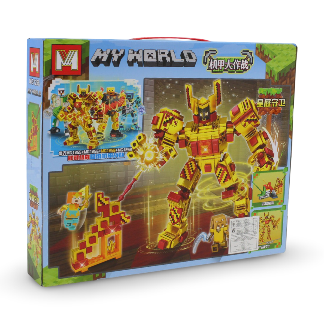 "My World" Building Block Set – 437 Pcs