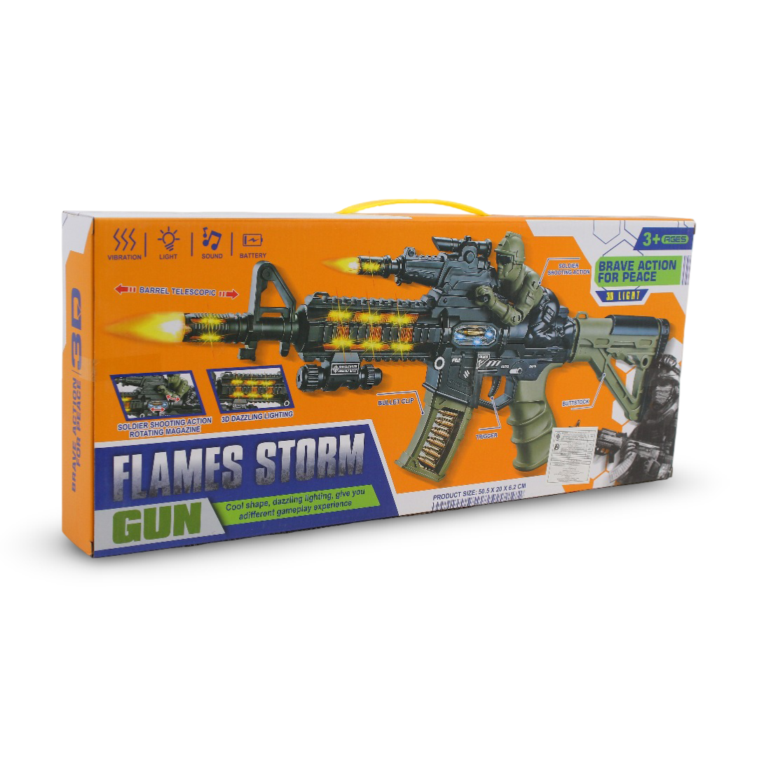 Flames Storm Gun (Light & Sound)