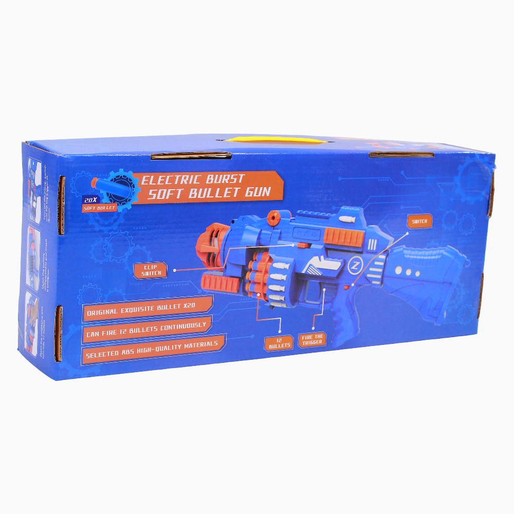 Rechargeable Soft Bullet Gun with 20 Darts