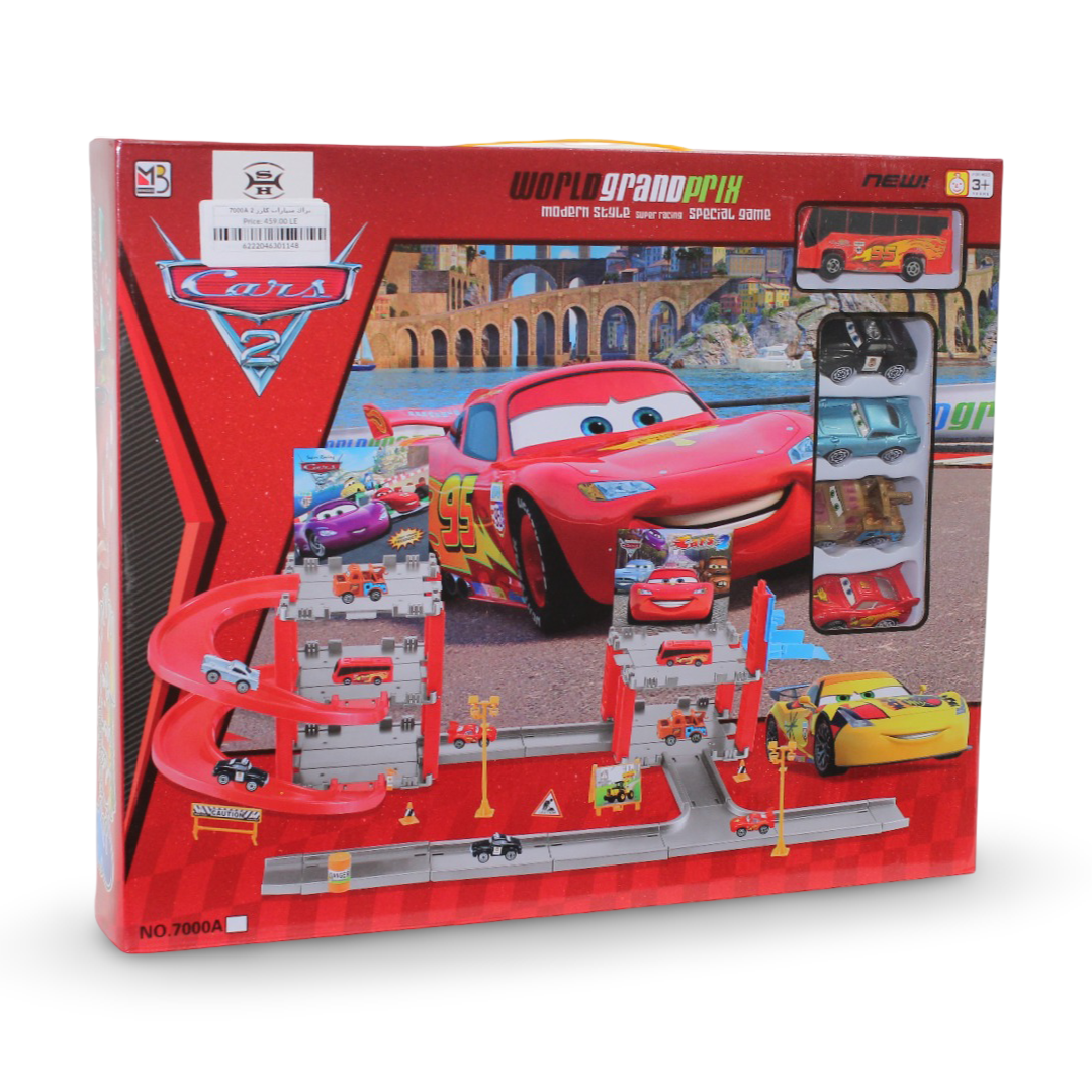 Cars 2 World Grand Prix Parking Garage Playset