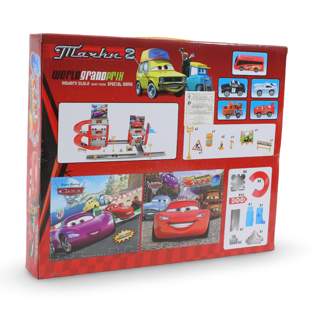 Cars 2 World Grand Prix Parking Garage Playset