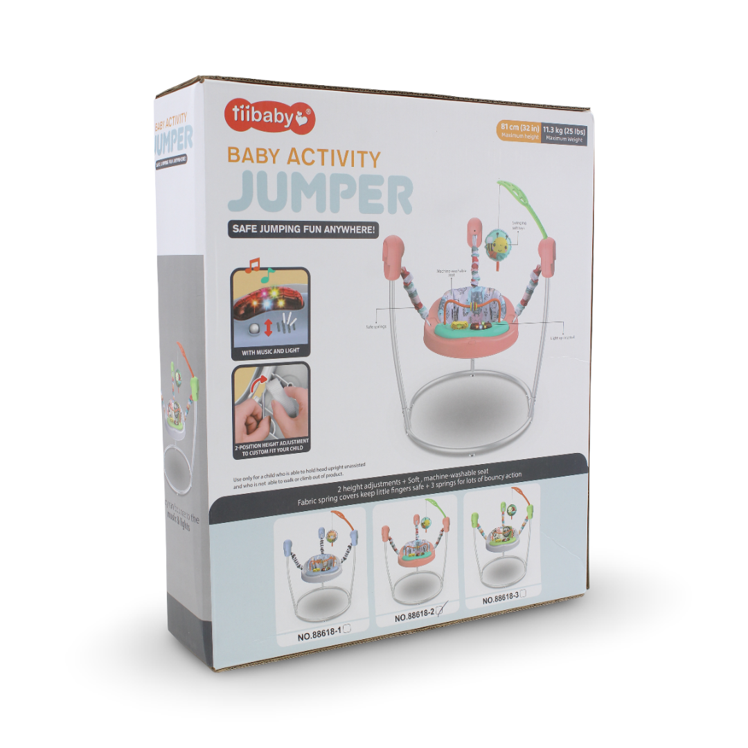 Tiibaby Baby Activity Jumper (Light & Muaic)