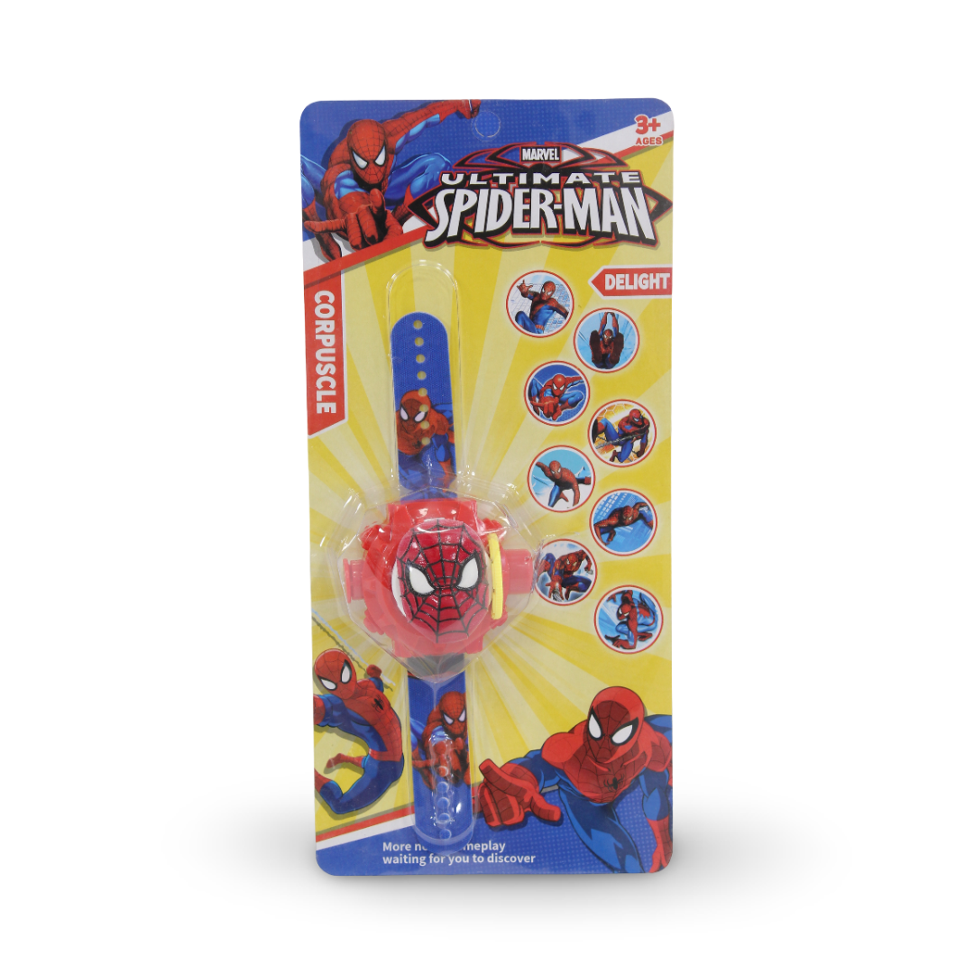 Marvel Ultimate Spider-Man Kids Projection Watch Toy Set