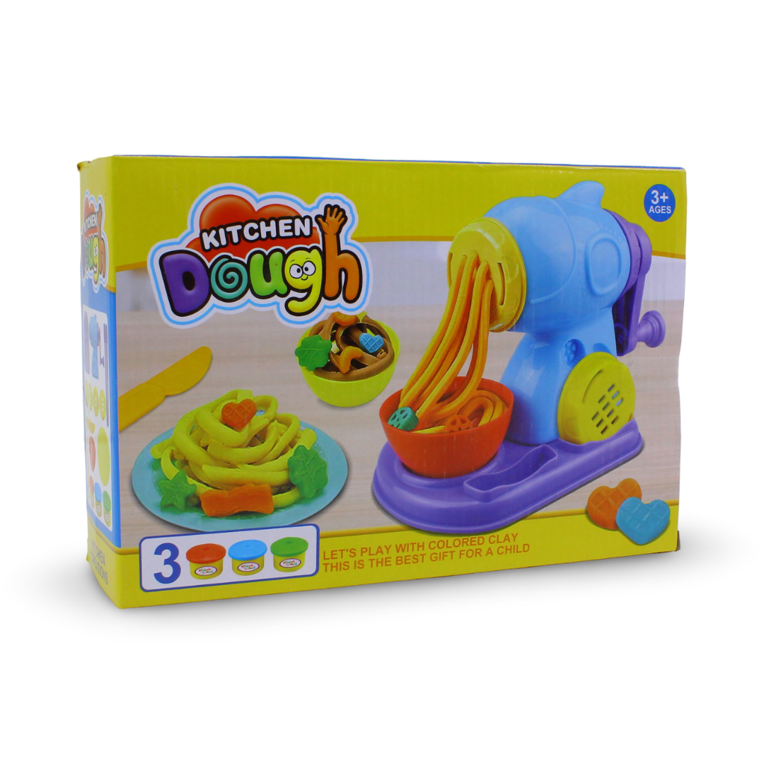 Kitchen Dough Clay and Noodle Making Machine Toy Set