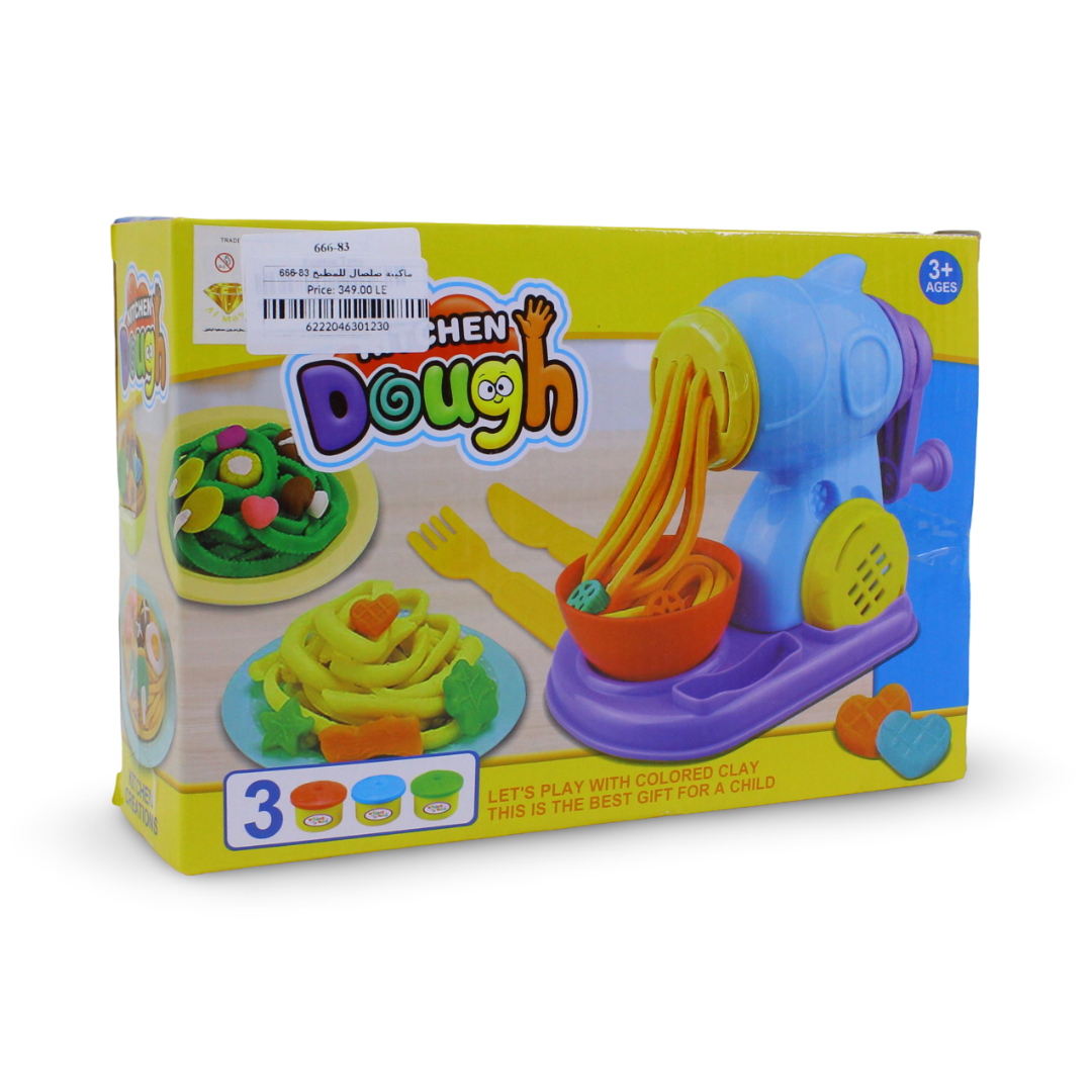 Kitchen Dough Clay and Noodle Making Machine Toy Set