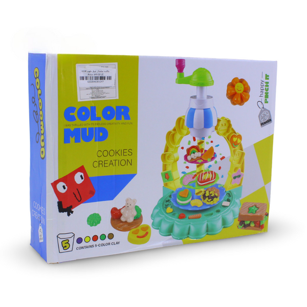 Witkon Color Mud Cookies Creation Play Dough Set