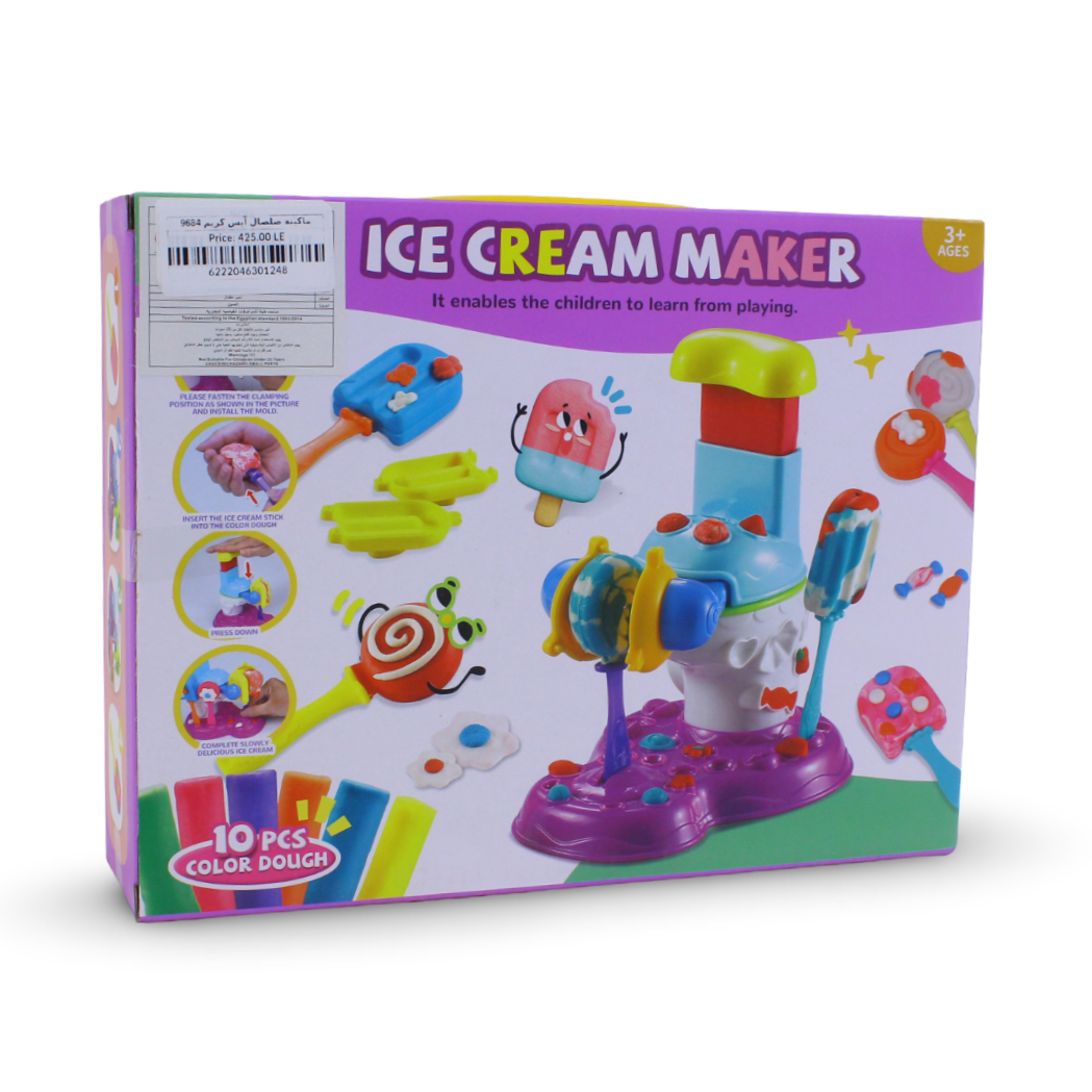 Ice Cream Maker Color Dough Playset