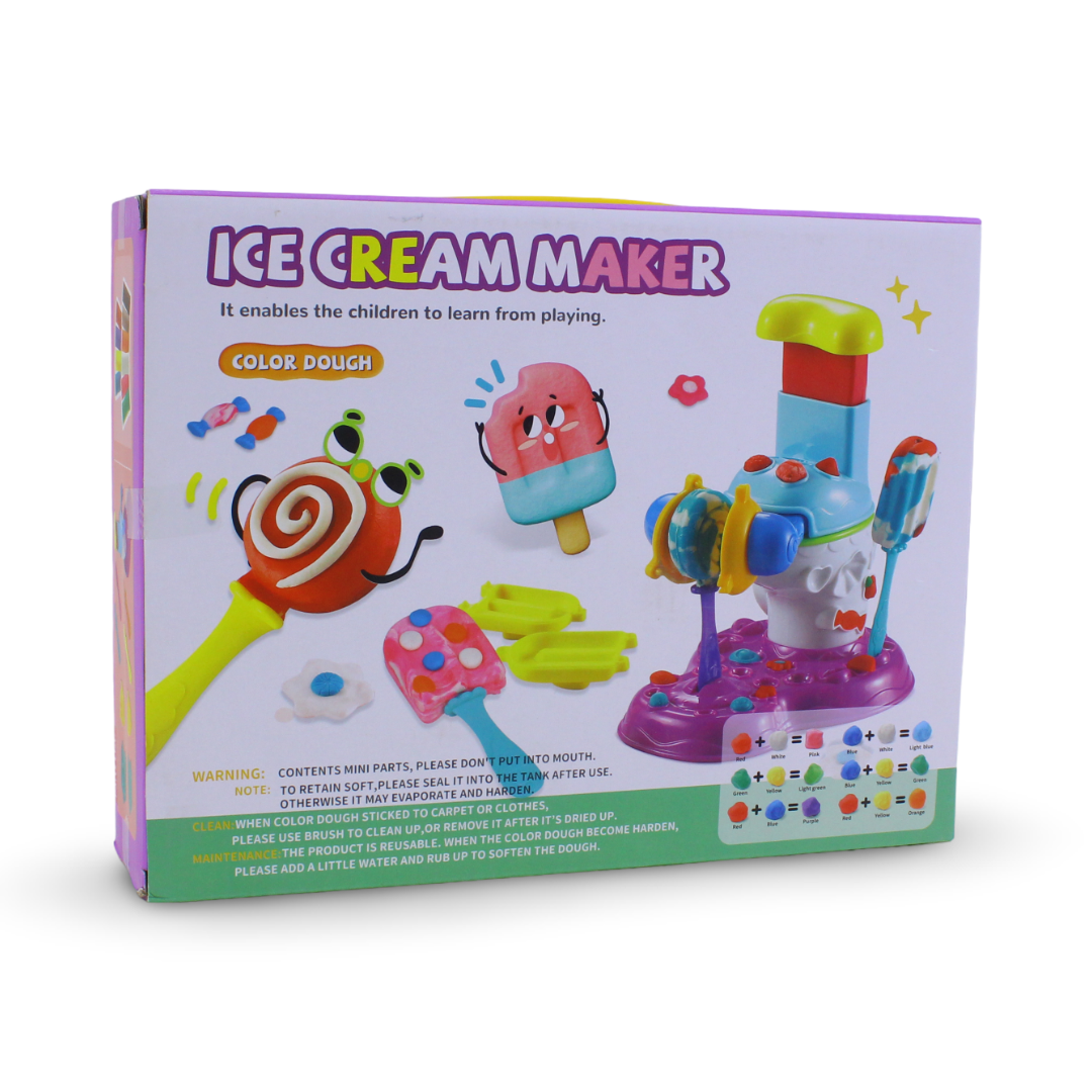 Ice Cream Maker Color Dough Playset