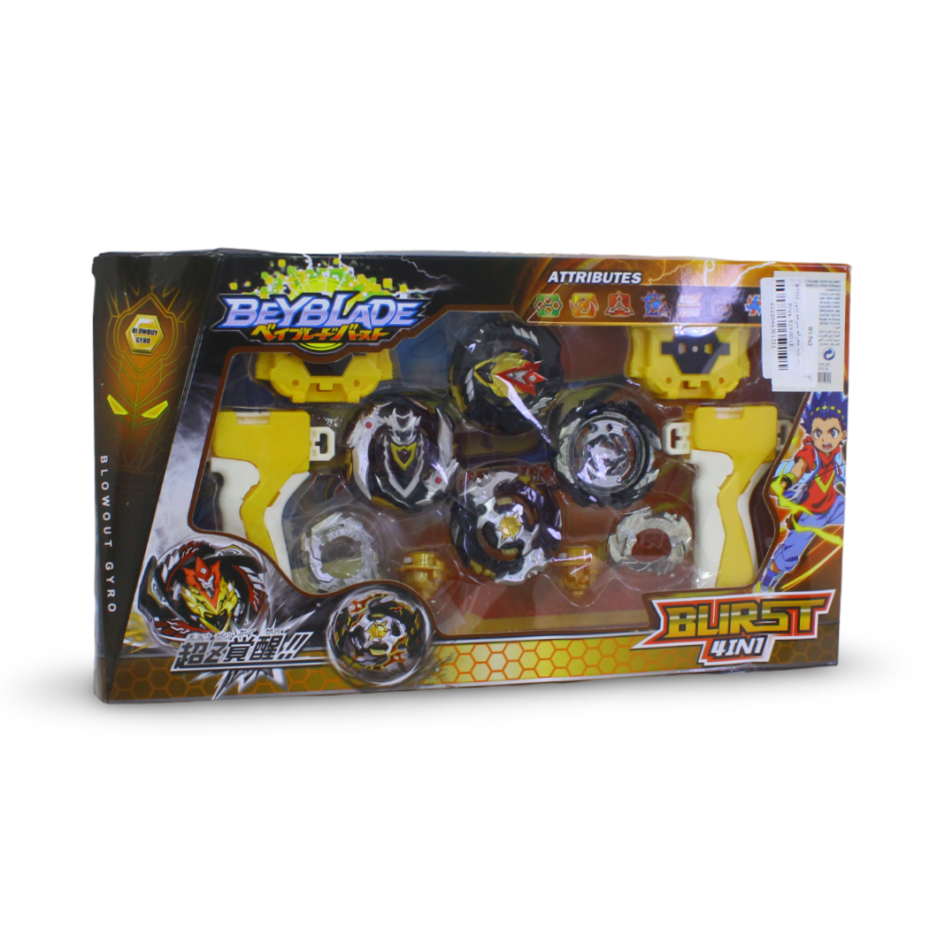 Beyblade Burst 4-in-1 Battling Top Set