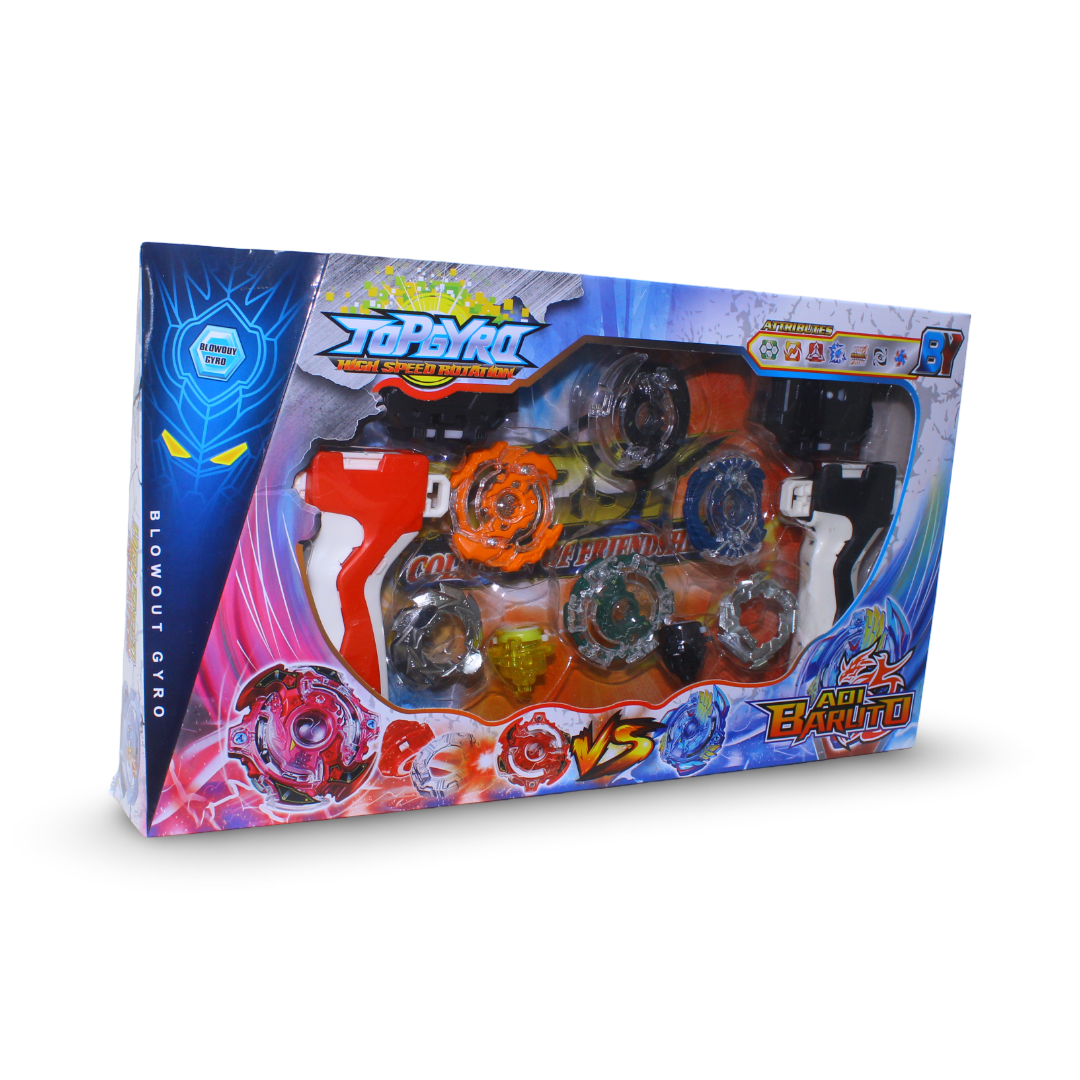 Beyblade Style High Speed Rotation Battle Set