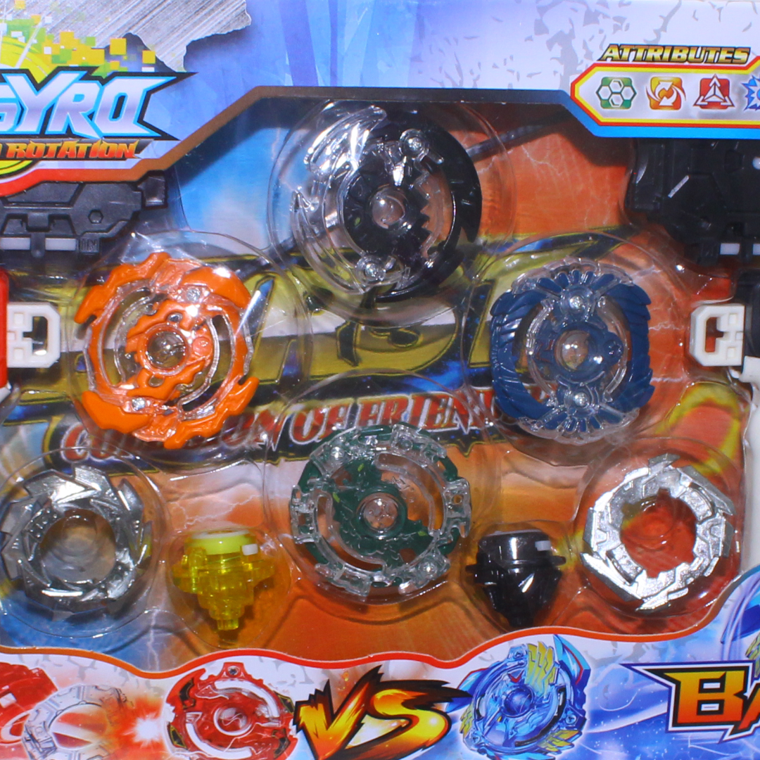 Beyblade Style High Speed Rotation Battle Set