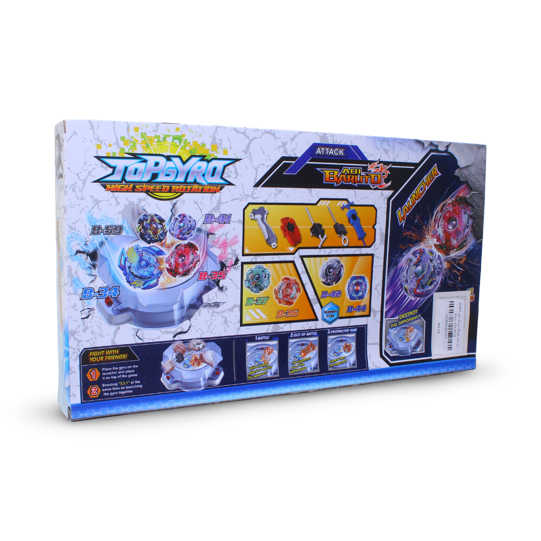 Beyblade Style High Speed Rotation Battle Set