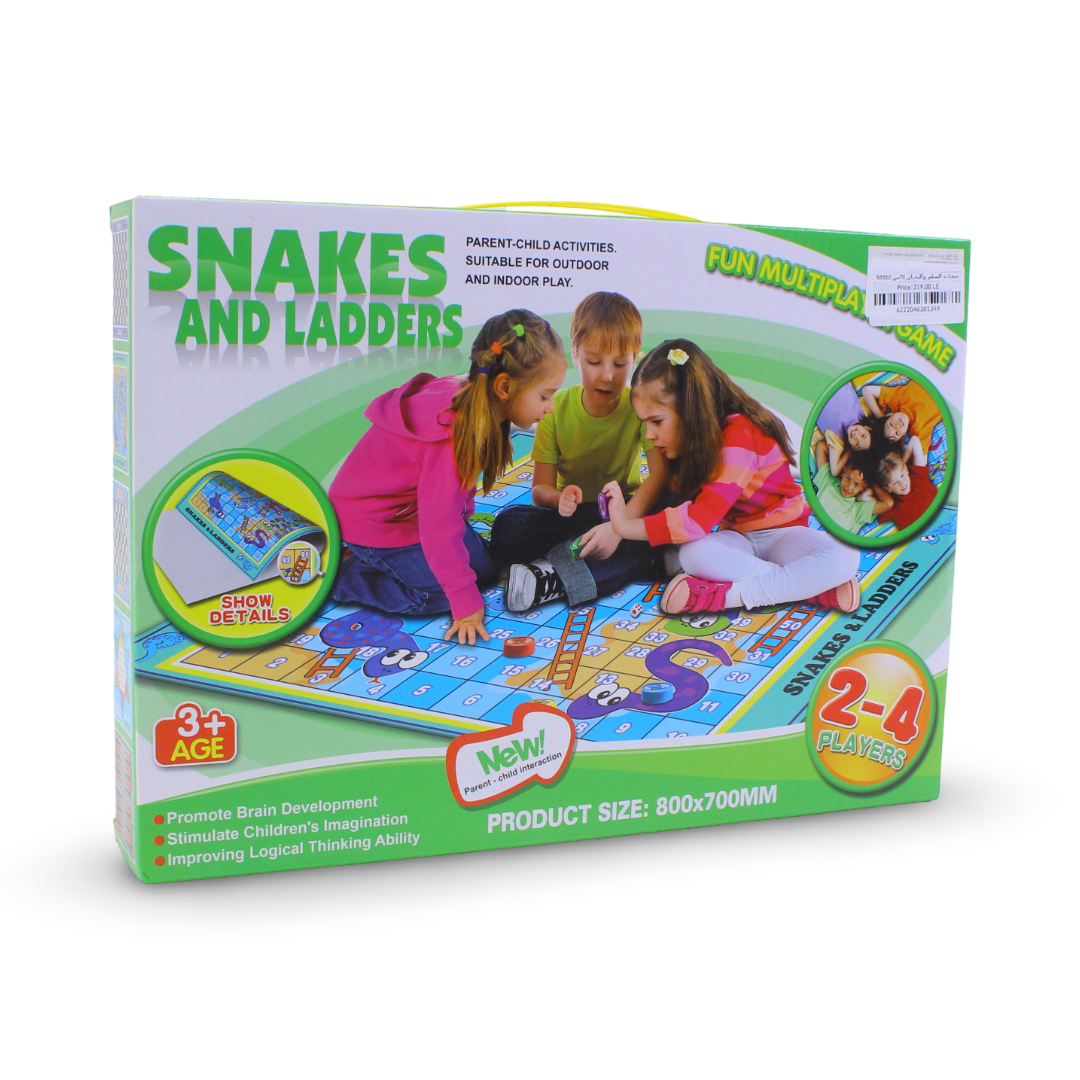 Snakes and Ladders Multiplayer Board Game 70*80cm